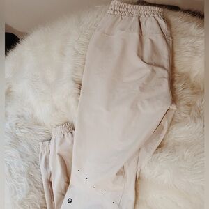 AUTHENTIC white lululemon joggers